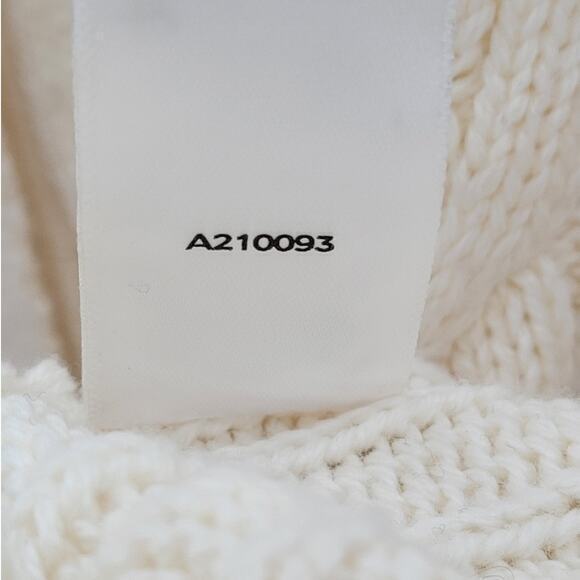 Liz Claiborne‎ Bohemian Cable Knit Faux Fur Collar Full Zip Sweater Vest - Picture 11 of 12